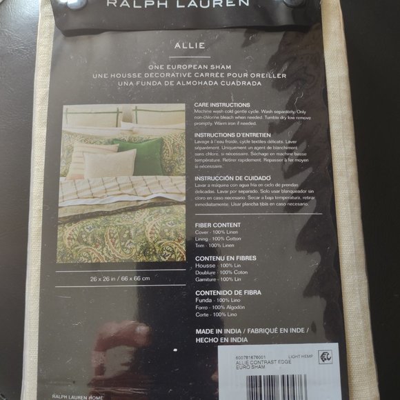 Ralph Lauren Home Bedding Ralph Lauren Allie Pillow Shams Poshmark